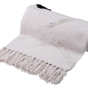 MANTA PLAID ALGODON TEJIDA A MANO 125x150 CM