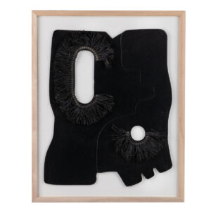 CUADRO MADERA FIBRA ETNICO 40x2x50 CM