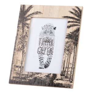 PORTAFOTOS TROPICAL NATURAL NEGRO 13x18 CM