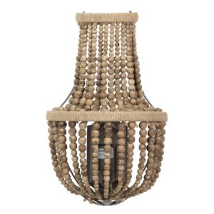 APLIQUE DE PARED CADENA BOLAS YUTE 30x17x48CM