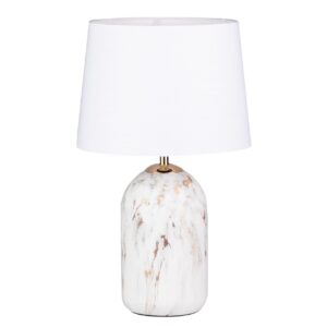 LAMPARA SOBREMESA METAL 35x35x61 CM