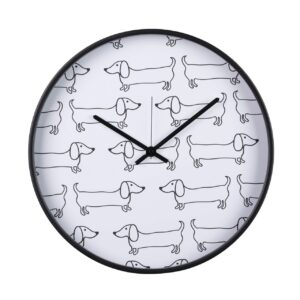 RELOJ PARED METAL NEGRO 40x4,5X40 CM