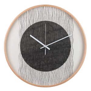 RELOJ PARED METAL NATURAL 60x4,5x60 CM