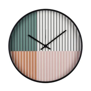RELOJ PARED METAL BLANCO 40x4,5X40 CM