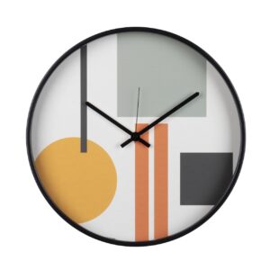 RELOJ PARED METAL MULTICOLOR 40x4,5X40 CM