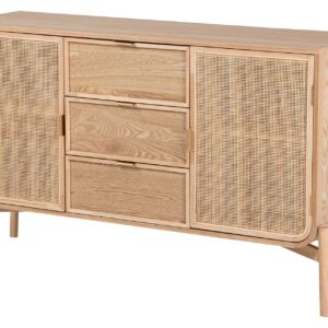 APARADOR MDF MARRON 136x38x80 CM