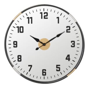 RELOJ PARED METAL ESPEJO 60x5x60 CM