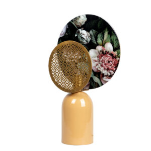 LAMPARA MESA METAL DORADO 31x13x52 CM