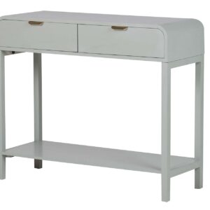 CONSOLA MDF PINO VERDE DORADO 90x32x75 CM