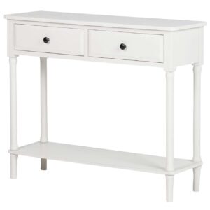 CONSOLA MDF PINO BLANCA 90x30x75 CM