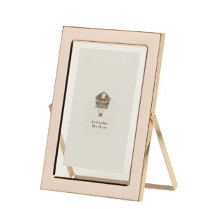 PORTAFOTOS METAL ROSA 10x15 CM