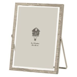 PORTAFOTOS METAL PLATEADO 20x25 CM