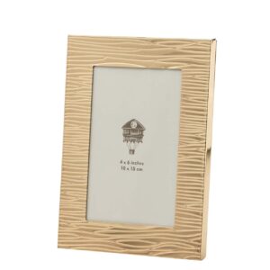 PORTAFOTOS METAL DORADO 10x15 CM