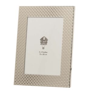 PORTAFOTOS METAL PLATEADO 15x20 CM