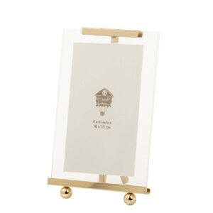 PORTAFOTOS METAL DORADO 10x15 CM