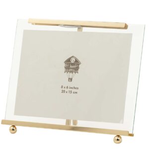 PORTAFOTOS METAL DORADO 15x20 CM