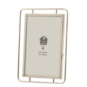 PORTAFOTOS METAL PLATEADO 13x18 CM