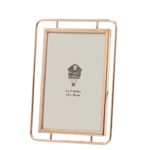 PORTAFOTOS METAL ROSA 13x18 CM