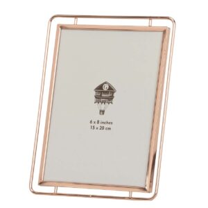PORTAFOTOS METAL ROSA 15x20 CM