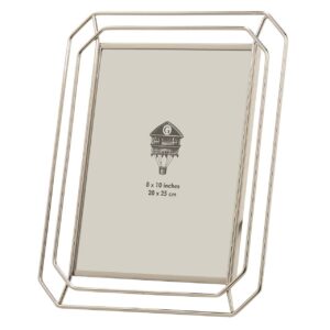 PORTAFOTOS METAL PLATEADO 20x25 CM