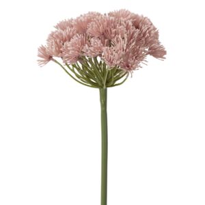 FLOR ALLIUM POLIESTER ROSA 15x15x65 CM