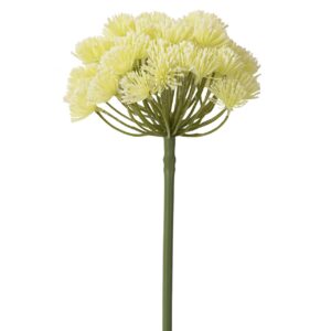 FLOR ALLIUM POLIESTER BLANCA 15x15x65 CM