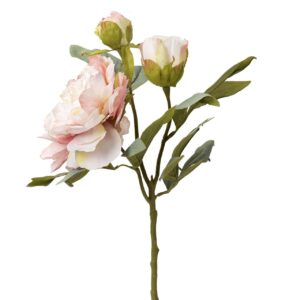 FLOR PEONIA POLIESTER ROSA 20x20x66 CM