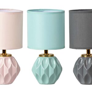 LAMPARA SOBREMESA CERAMICA SURTIDOS 13x13x26 CM