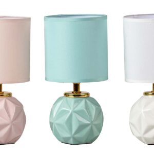 LAMPARA SOBREMESA CERAMICA SURTIDOS 13x13x26 CM