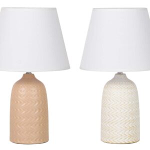 LAMPARA SOBREMESA CERAMICA SURTIDAS 25x25x40 CM