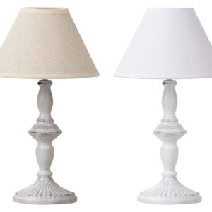 LAMPARA SOBREMESA METAL SURTIDOS 20x20x35 CM