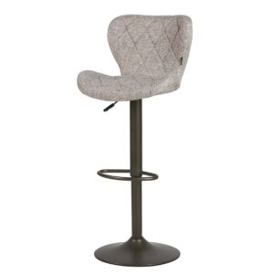 TABURETE REGULABLE METAL CHENILLA 46x53x91/110 CM