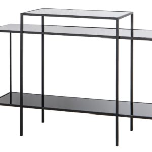 CONSOLA METAL CRISTAL KULUSUK 120x40x88 CM