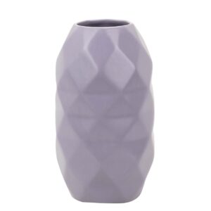 JARRON CERAMICA MORADO MATE 17x17x30 CM