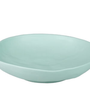 CENTRO DE MESA CERAMICA AZUL 36x36x8 CM