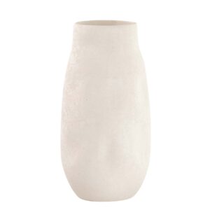 JARRON CERAMICA BLANCO 15x15x31 CM