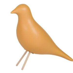PAJARO CERAMICA AMARILLA 24x10x20 CM
