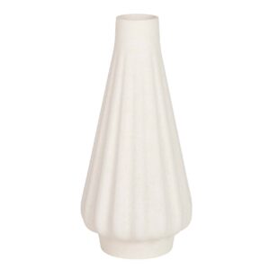 JARRON CERAMICA BEIGE 17x17x34 CM