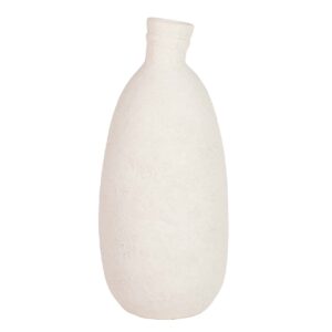JARRON CERAMICA BEIGE 16x16x37 CM