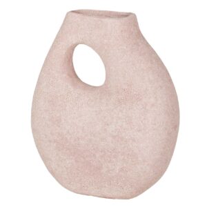 JARRON CERAMICA ROSA 25x12x30 CM