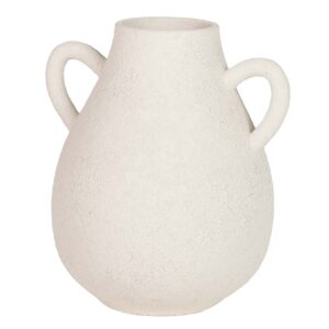 JARRON CERAMICA BEIGE 20x17x22 CM