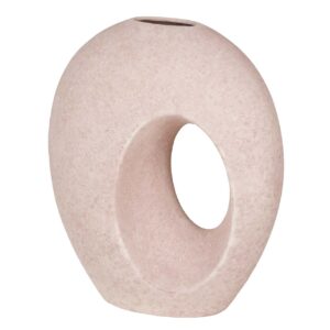 JARRON CERAMICA ROSA 29x16x35 CM