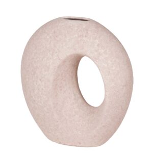 JARRON CERAMICA ROSA 23x12x26 CM