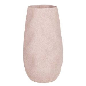 JARRON CERAMICA ROSA 19x19x36 CM