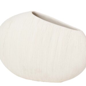 JARRON CERAMICA BEIGE 33x21x9 CM