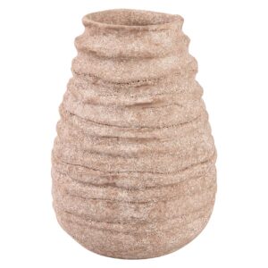 JARRON CERAMICA MARRON 22x22x29 CM