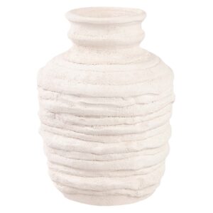 JARRON CERAMICA BEIGE 23x23x29 CM