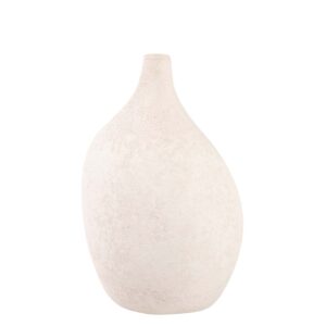 JARRON CERAMICA BEIGE 23x17x32 CM