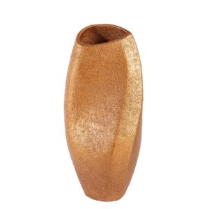 JARRON CERAMICA MARRON 16x16x35 CM