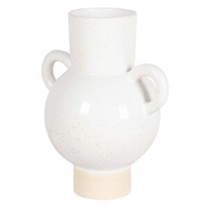 JARRON CERAMICA BEIGE 22x16x26 CM